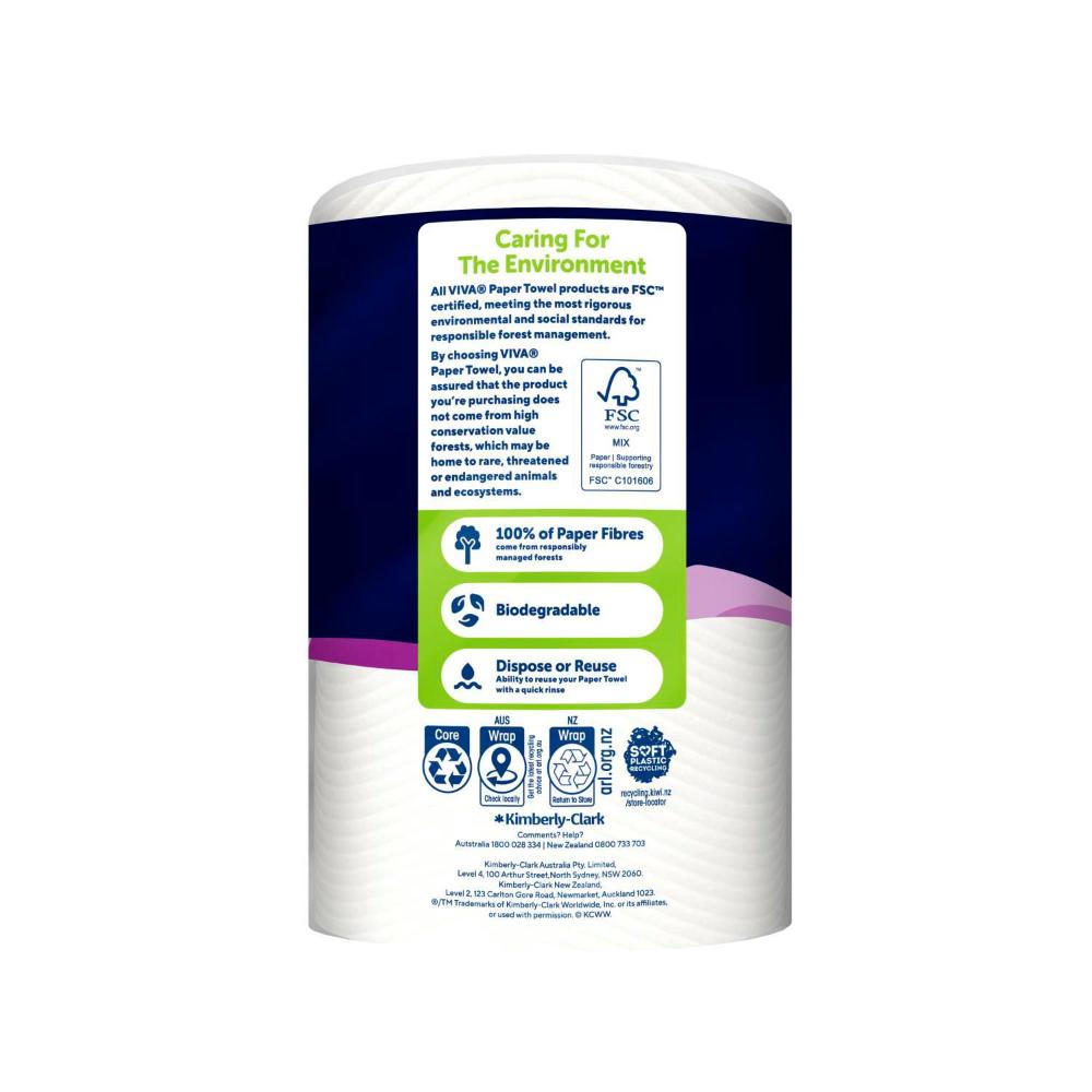 Viva Double Length Paper Towel - 2 pack