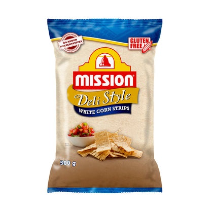 Mission Deli Style White Corn Strips - 500g