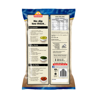 Mission Deli Style White Corn Strips - 500g