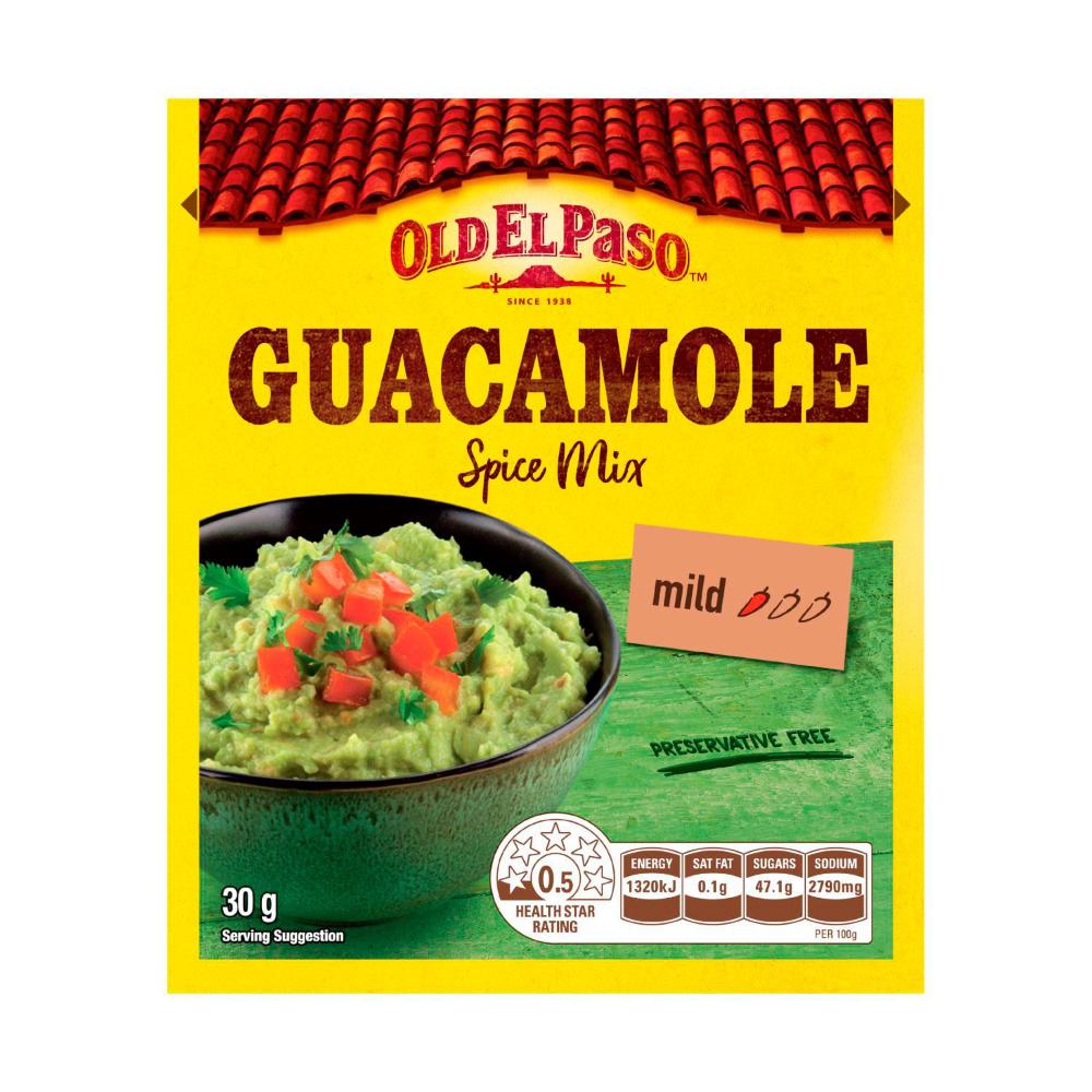 Old El Paso Spice Mix Guacamole - 30g