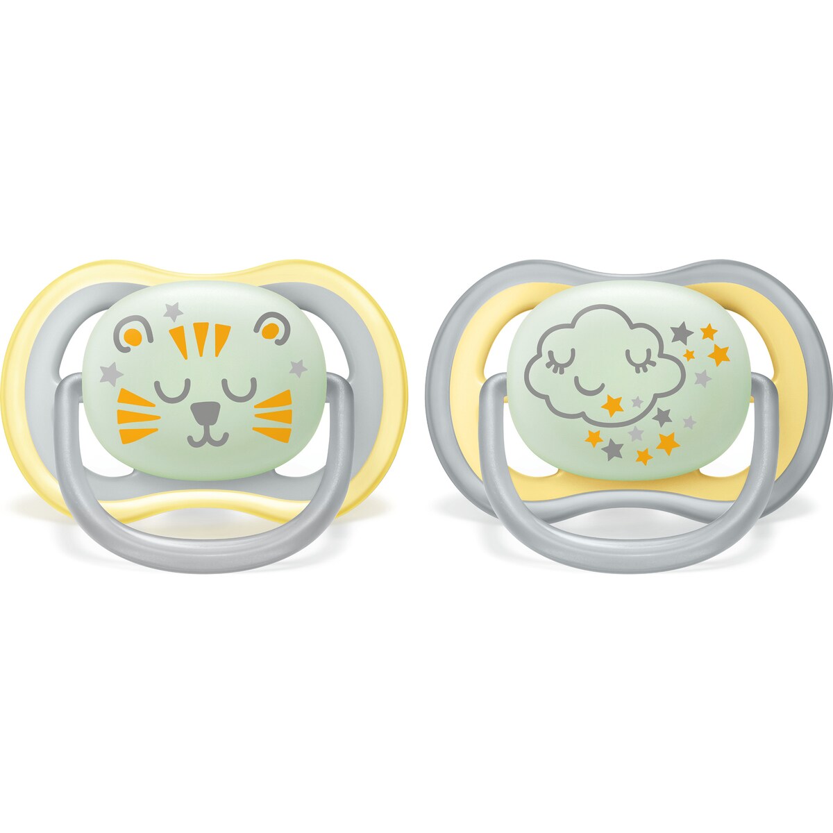 Philips Avent Ultra Air Nighttime Soother 18m+ 2 Pack