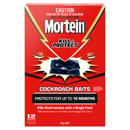 Mortein Kill and Protect Cockroach Baits - 12 Pack