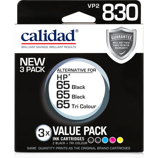 Calidad Hp 65 Printer Ink Cartridges 3 Pack
