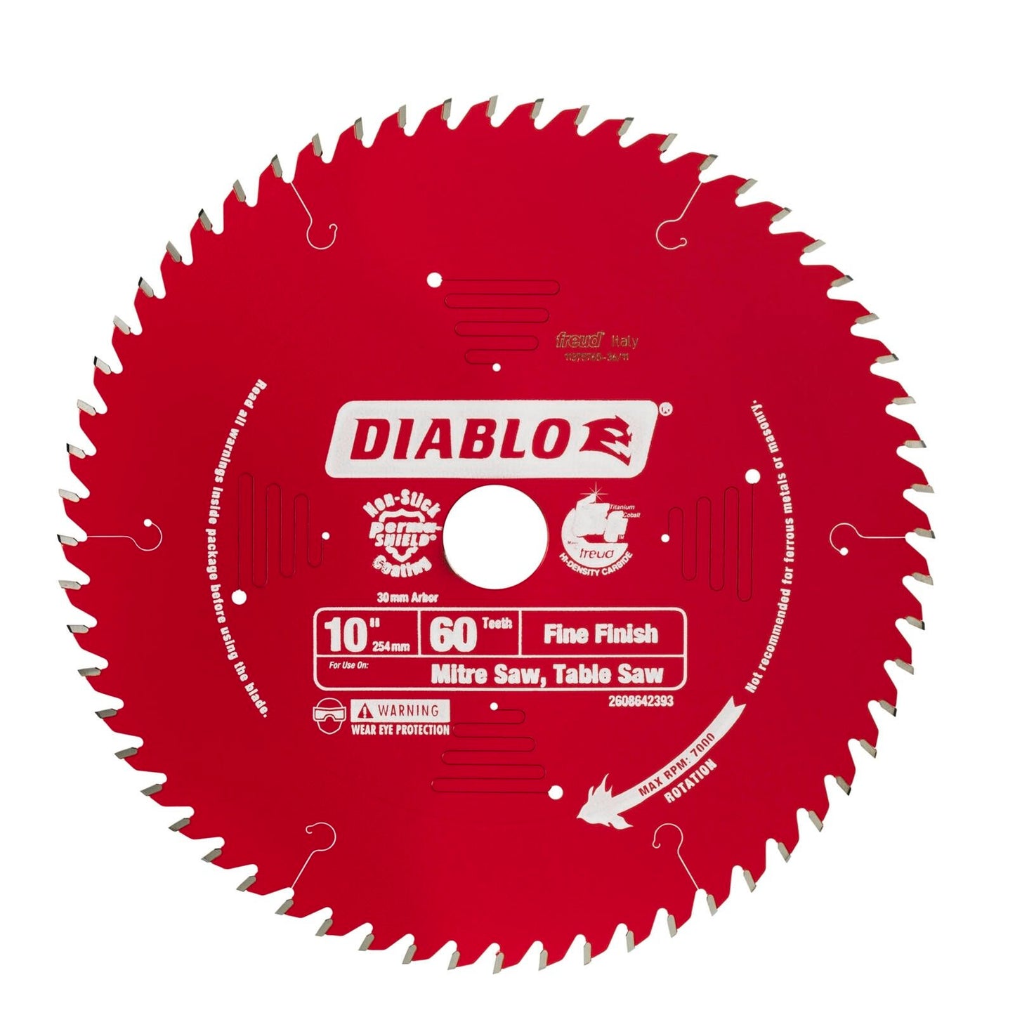 Diablo Mitre Saw Blade - 254mm - 60T