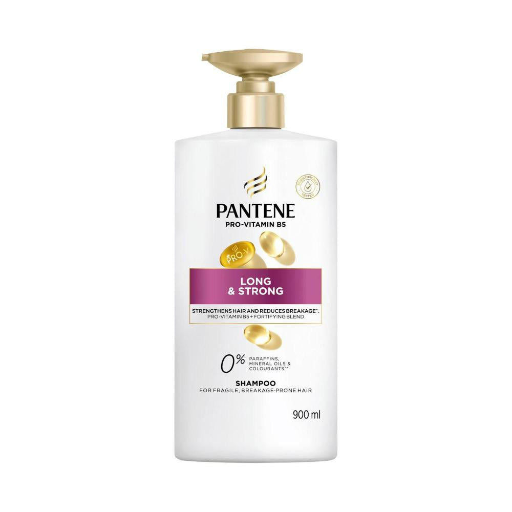 Pantene Long & Strong Shampoo - 900mL