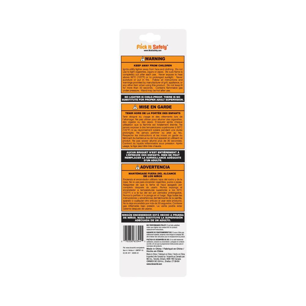 Bic Multi Purpose Flex Wand Lighter - 1 pack