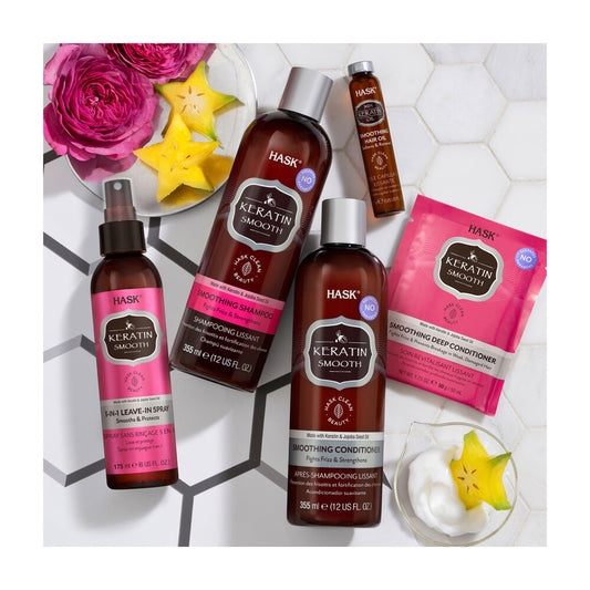 Hask Keratin Shampoo - 355mL