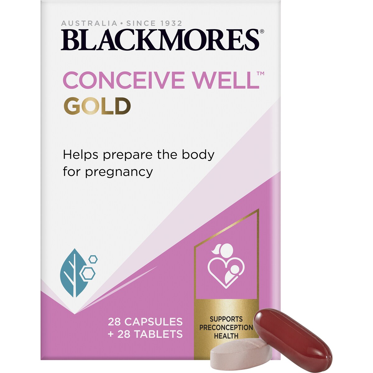 Blackmores Conceive Well Gold Preconception Vitamin 56 pack