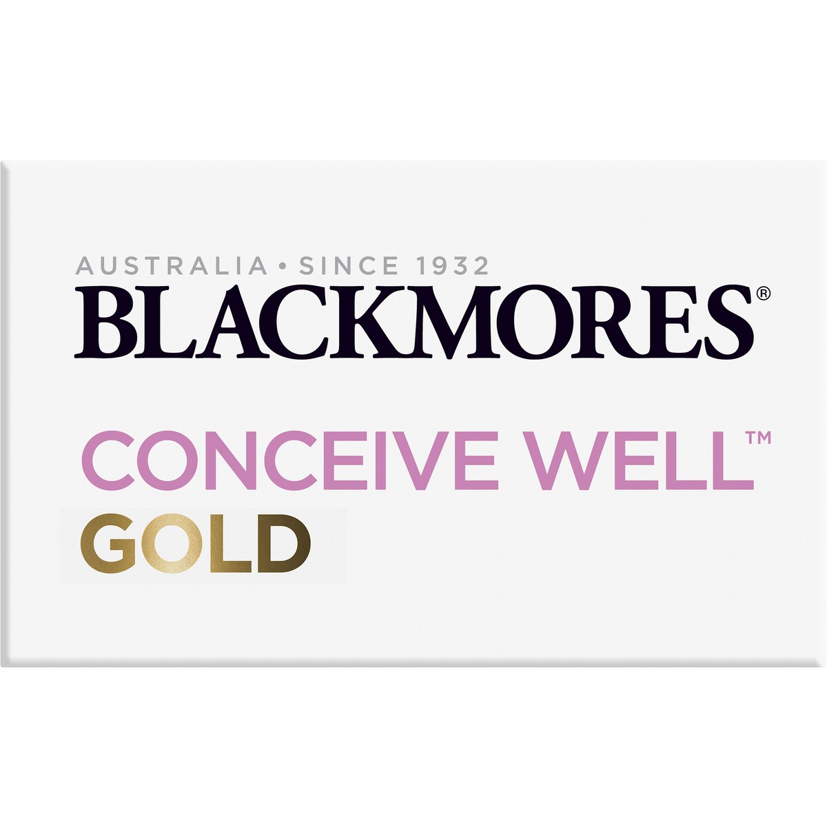 Blackmores Conceive Well Gold Preconception Vitamin 56 pack