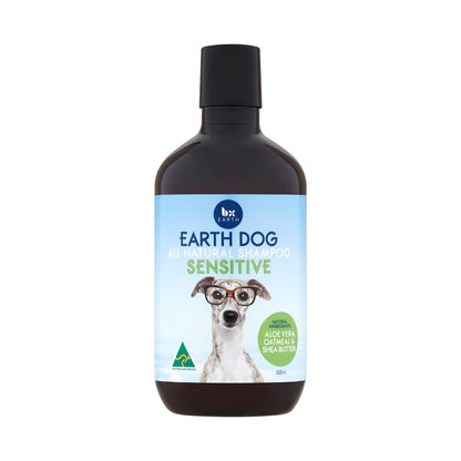 BX Earth Dog All Natural Shampoo eansing Aloe Vera Oatmeal & Shea Butter - 500mL