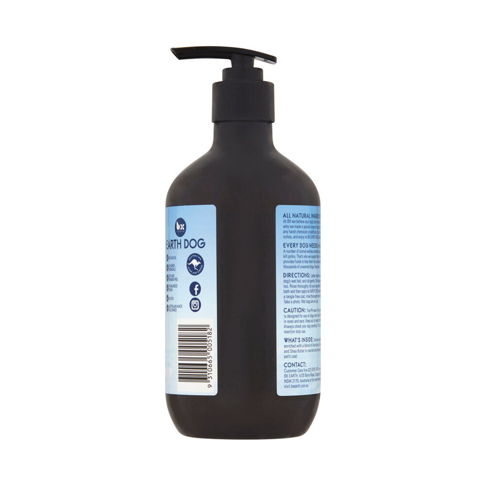 BX Earth Dog All Natural Shampoo eansing Aloe Vera Oatmeal & Shea Butter - 500mL