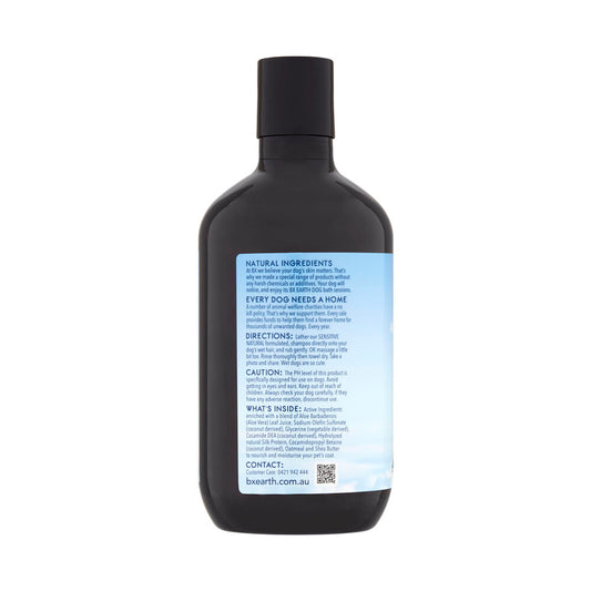 BX Earth Dog All Natural Shampoo eansing Aloe Vera Oatmeal & Shea Butter - 500mL