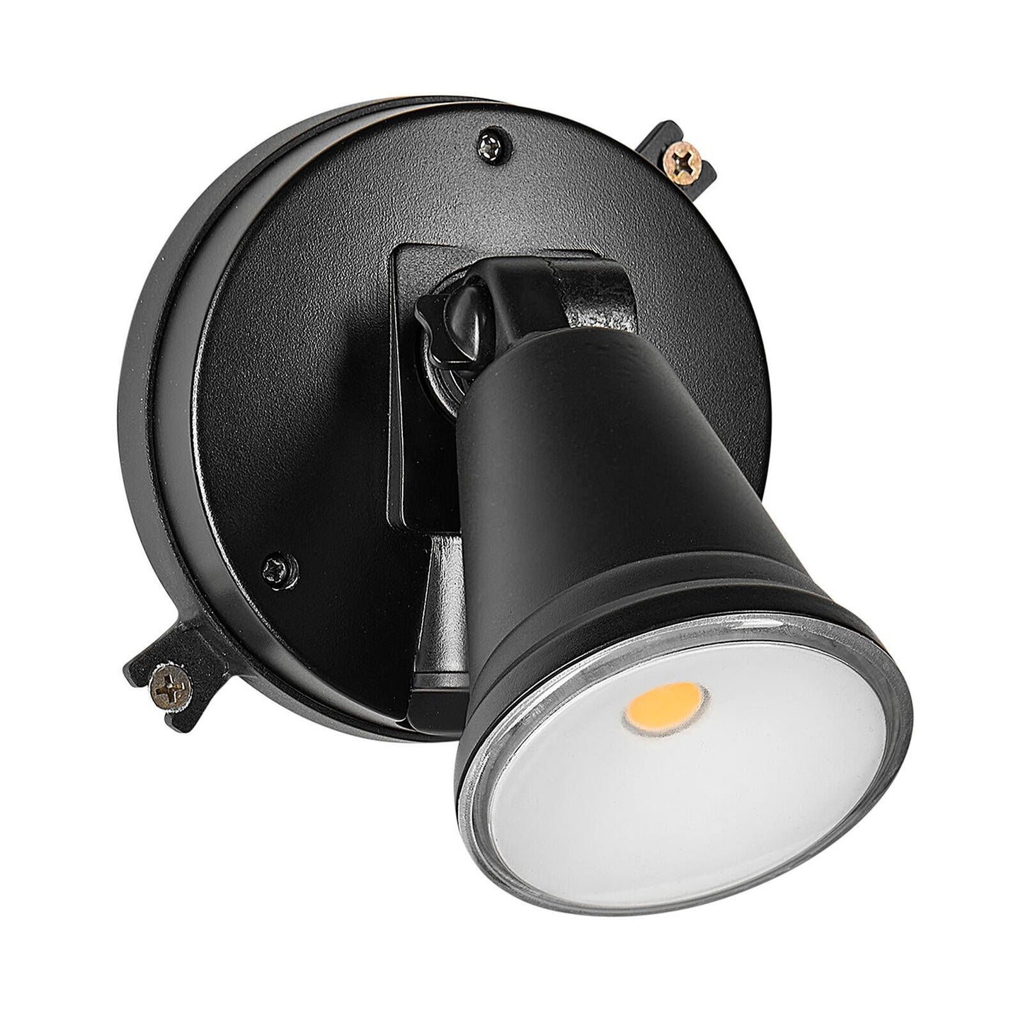 Brilliant Black Lamy DIY Single Head Security Light - 800 Lumens