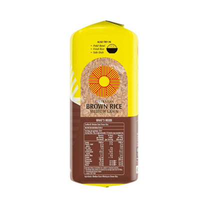 Sunrice Australian Medium Grain Brown Rice - 2kg