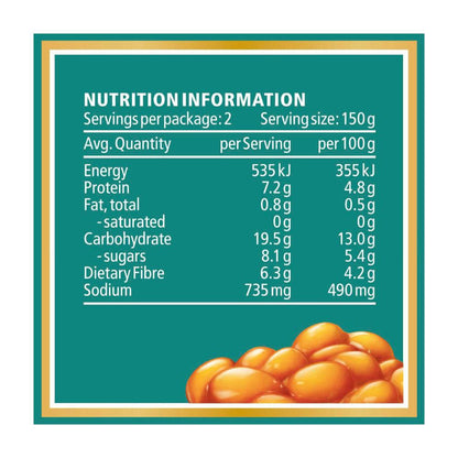 Heinz Canned Baked Beans English Recipe - 300g