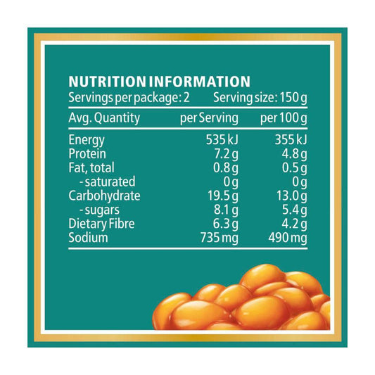 Heinz Canned Baked Beans English Recipe - 300g