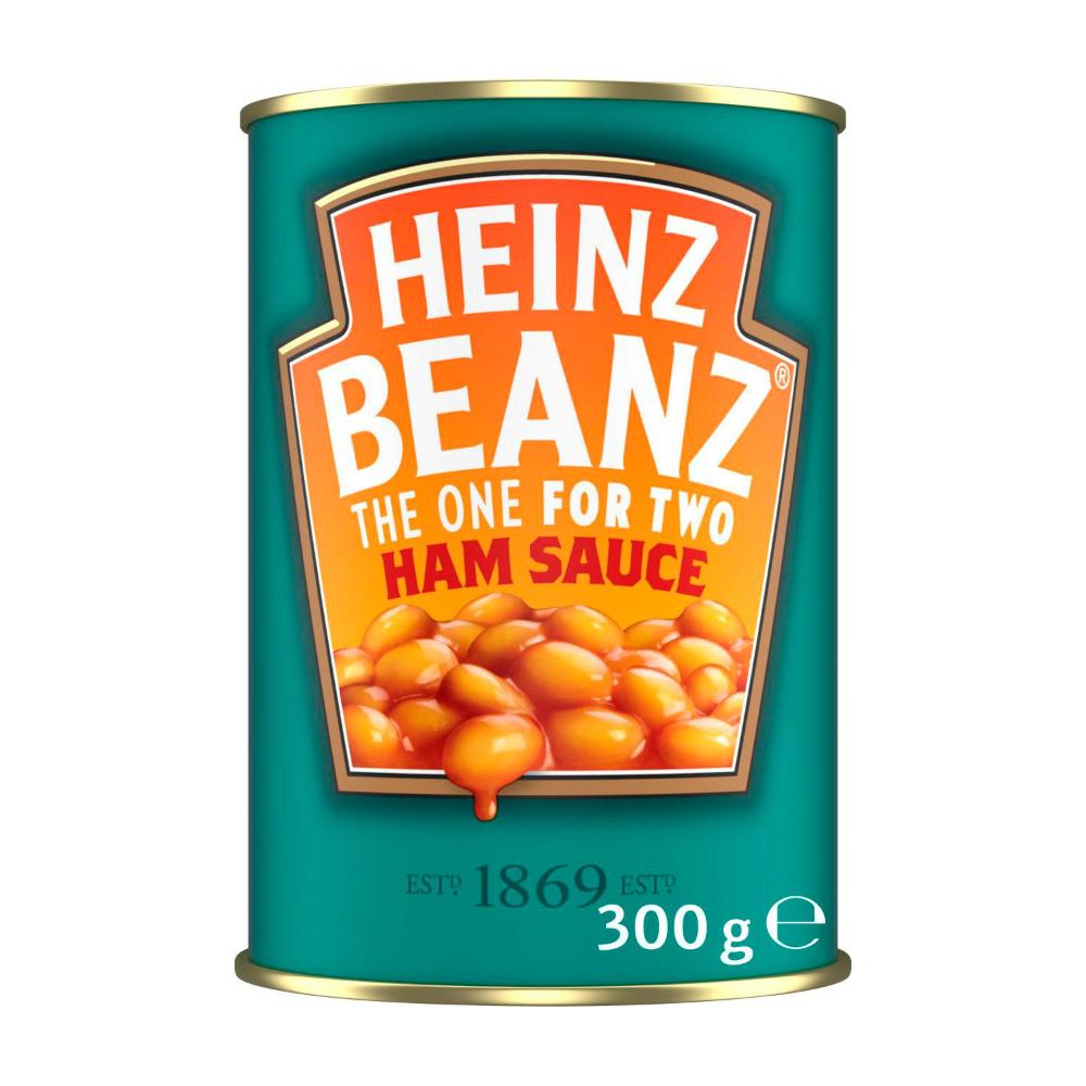 Heinz Canned Baked Beans Ham Sauce - 300g