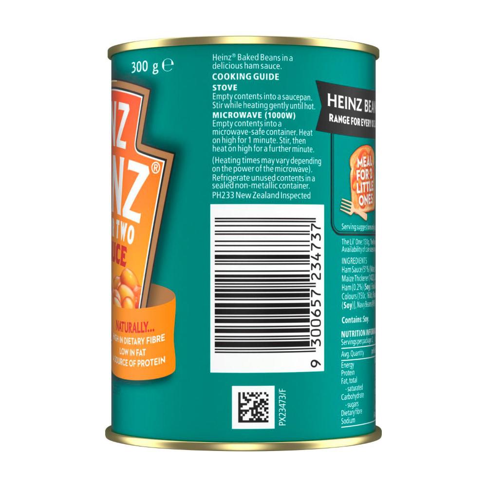 Heinz Canned Baked Beans Ham Sauce - 300g
