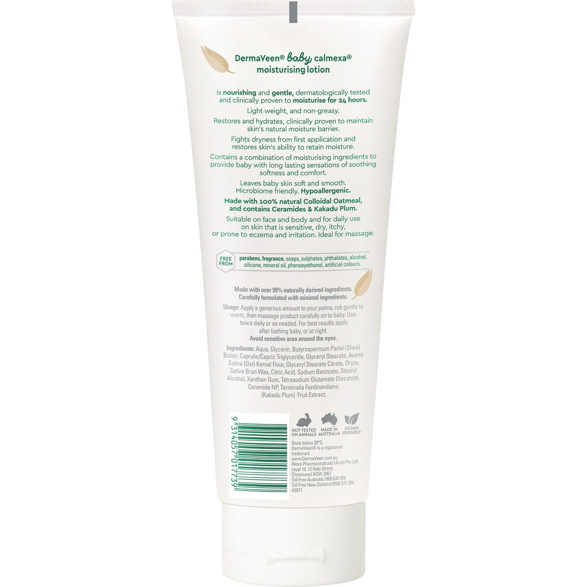 Dermaveen Baby Calmexa Moisturising Lotion 250ml