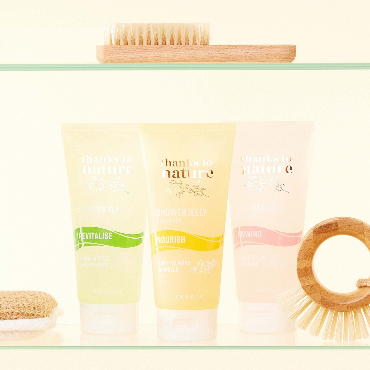 Thanks To Nature Shower Jelly Bodywash Unwind 250ml