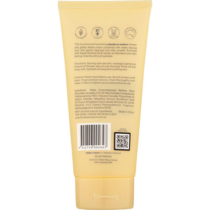 Thanks To Nature Shower Jelly Body Wash Nourish 250ml