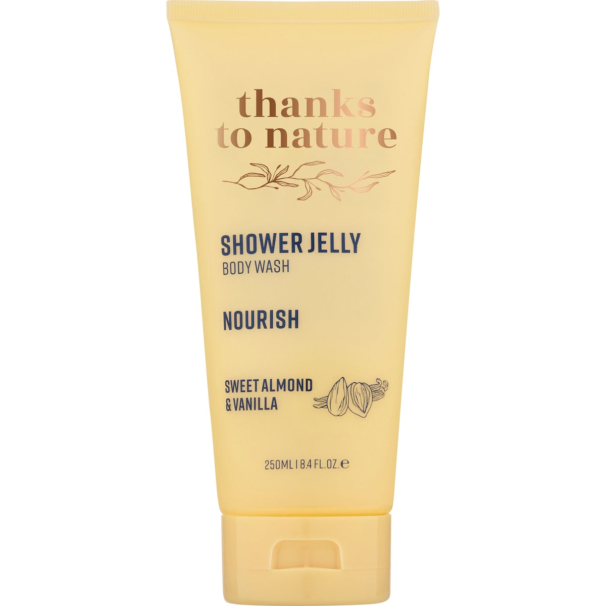 Thanks To Nature Shower Jelly Body Wash Nourish 250ml