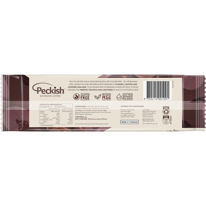 Peckish Flavoured Rice Crackers Tangy BBQ 90g