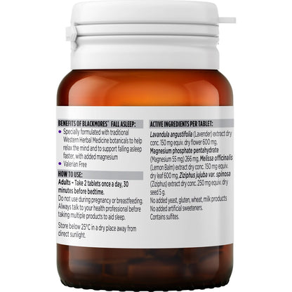 Blackmores Fall Asleep 30 pack