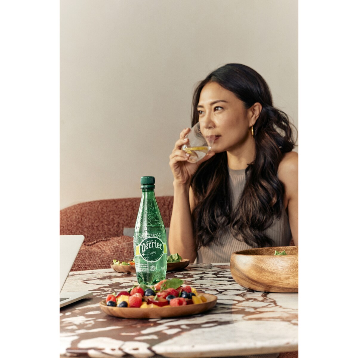 Perrier Sparkling Natural Mineral Water 1l