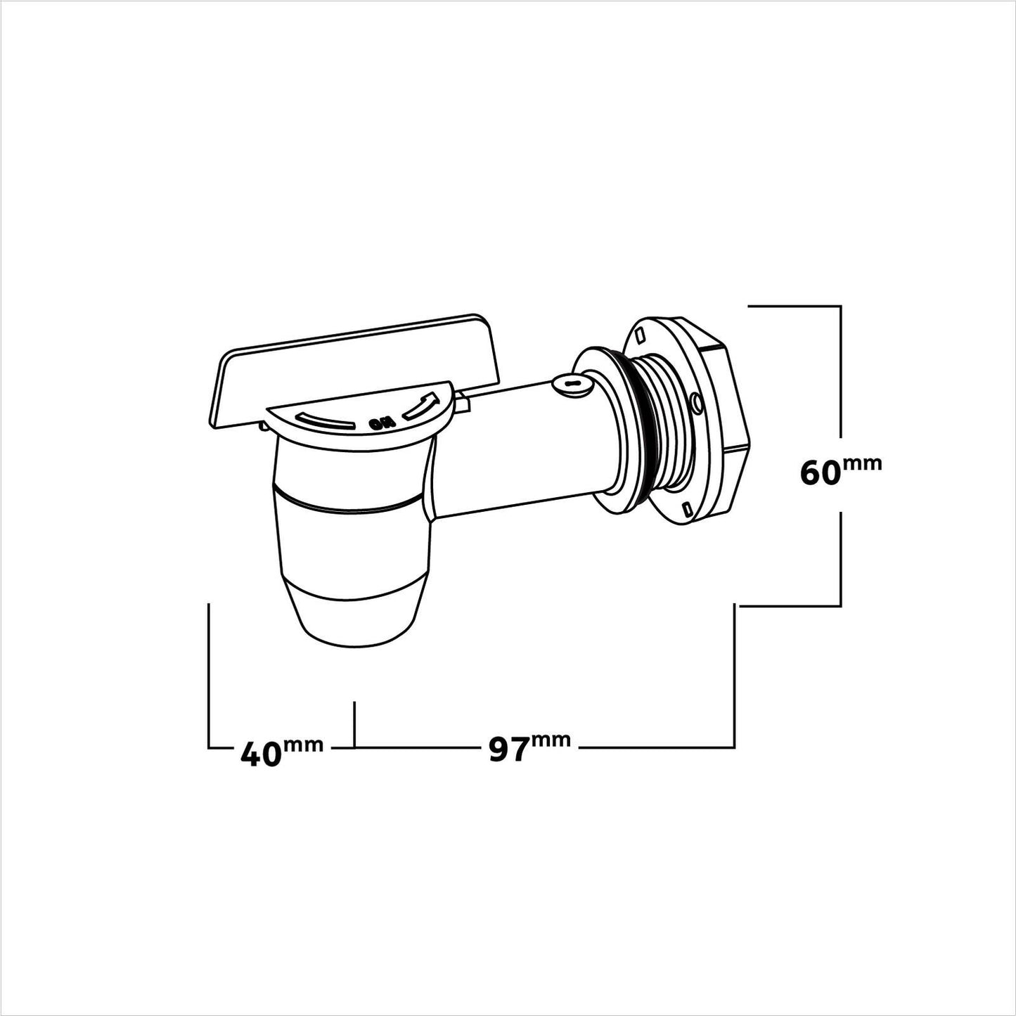Tumbleweed Worm Farm Tap - 3/4"