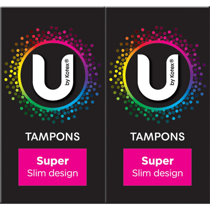 U By Kotex Tampons Super 32 Pack