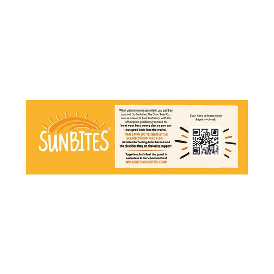 Sunbites Cheddar & Chives Snack Crackers With Quinoa Share Pack - 110g