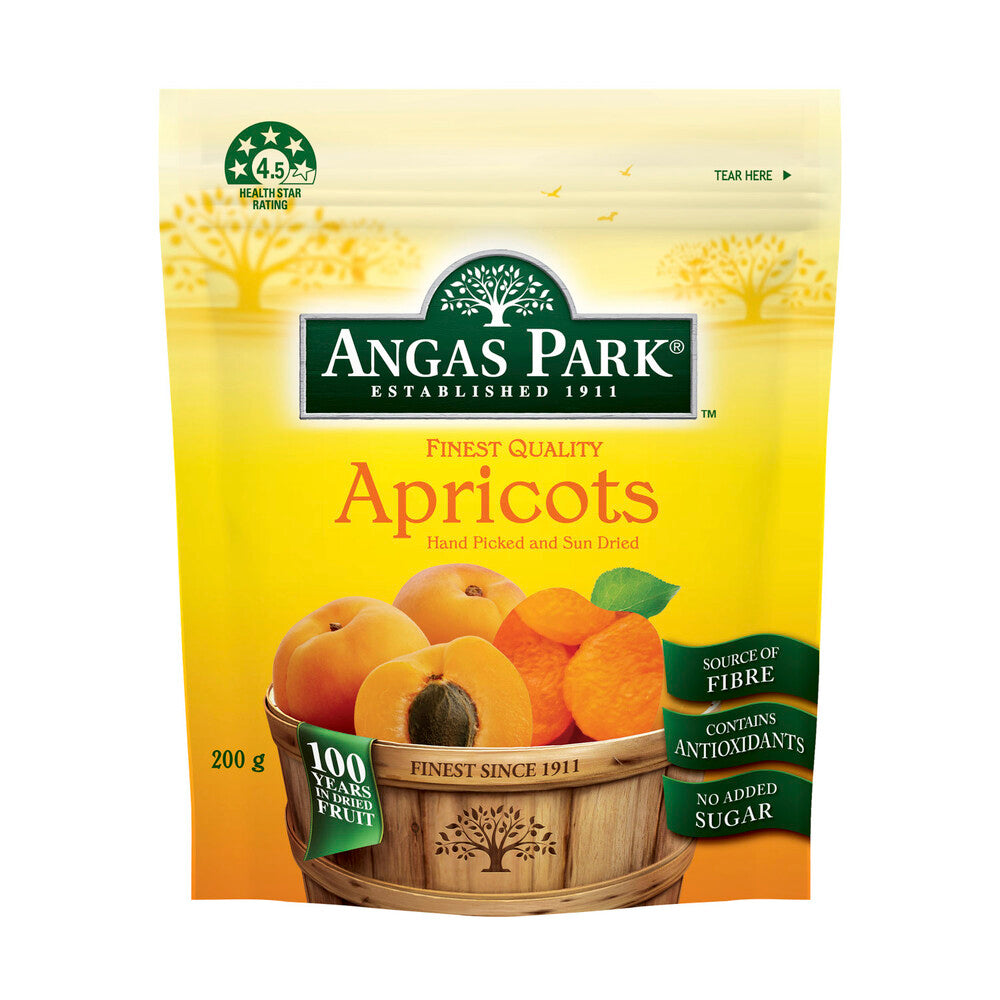 Angas Park Fancy Large Dried Apricots - 200g