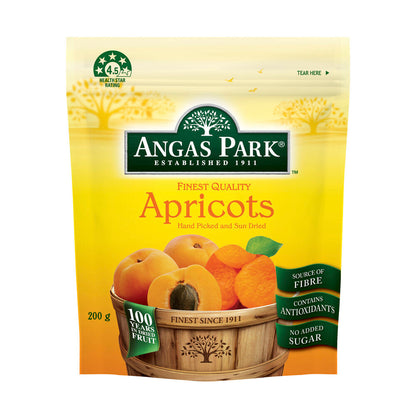 Angas Park Fancy Large Dried Apricots - 200g