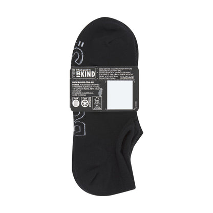 Bonds Womens Logo Light No Show Size 3 - 8 - 4 pack