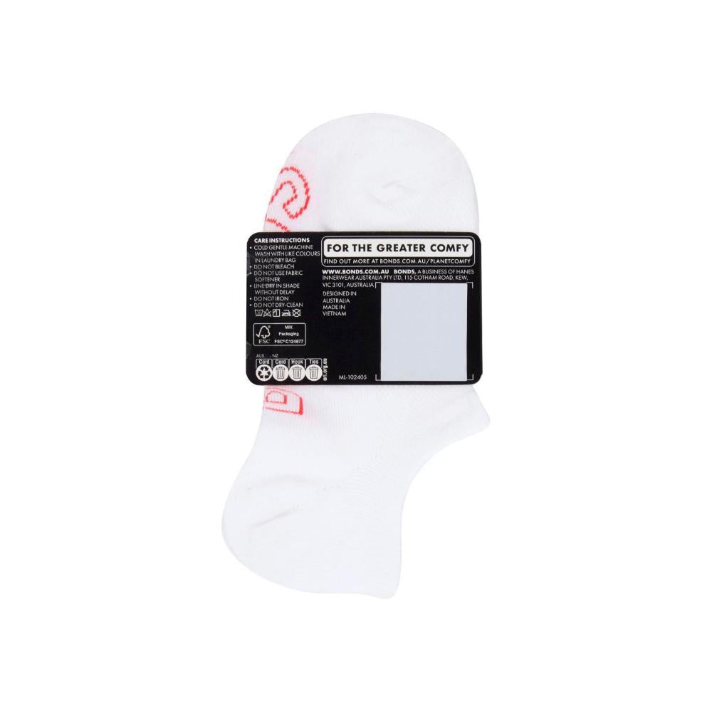 Bonds Womens Logo Light No Show Size 8 - 114 - Pack