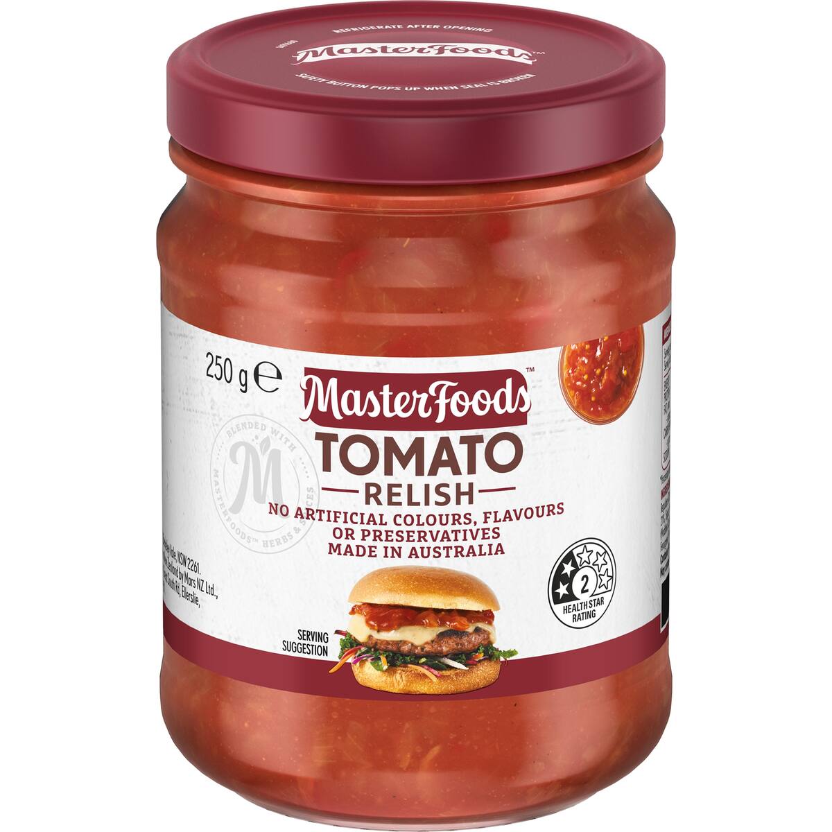 Masterfoods Tomato Relish 250g