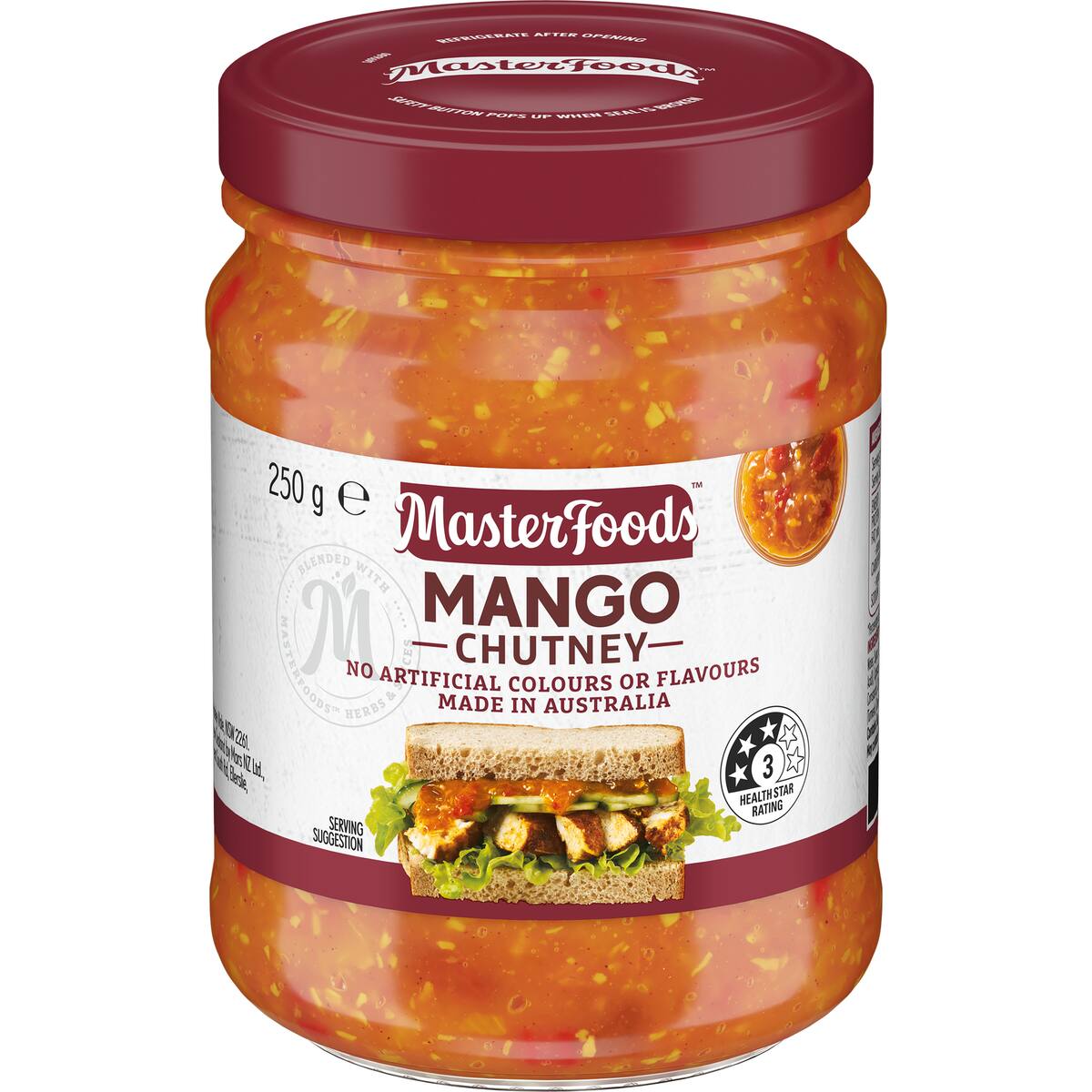Masterfoods Mango Chutney Relish 250g
