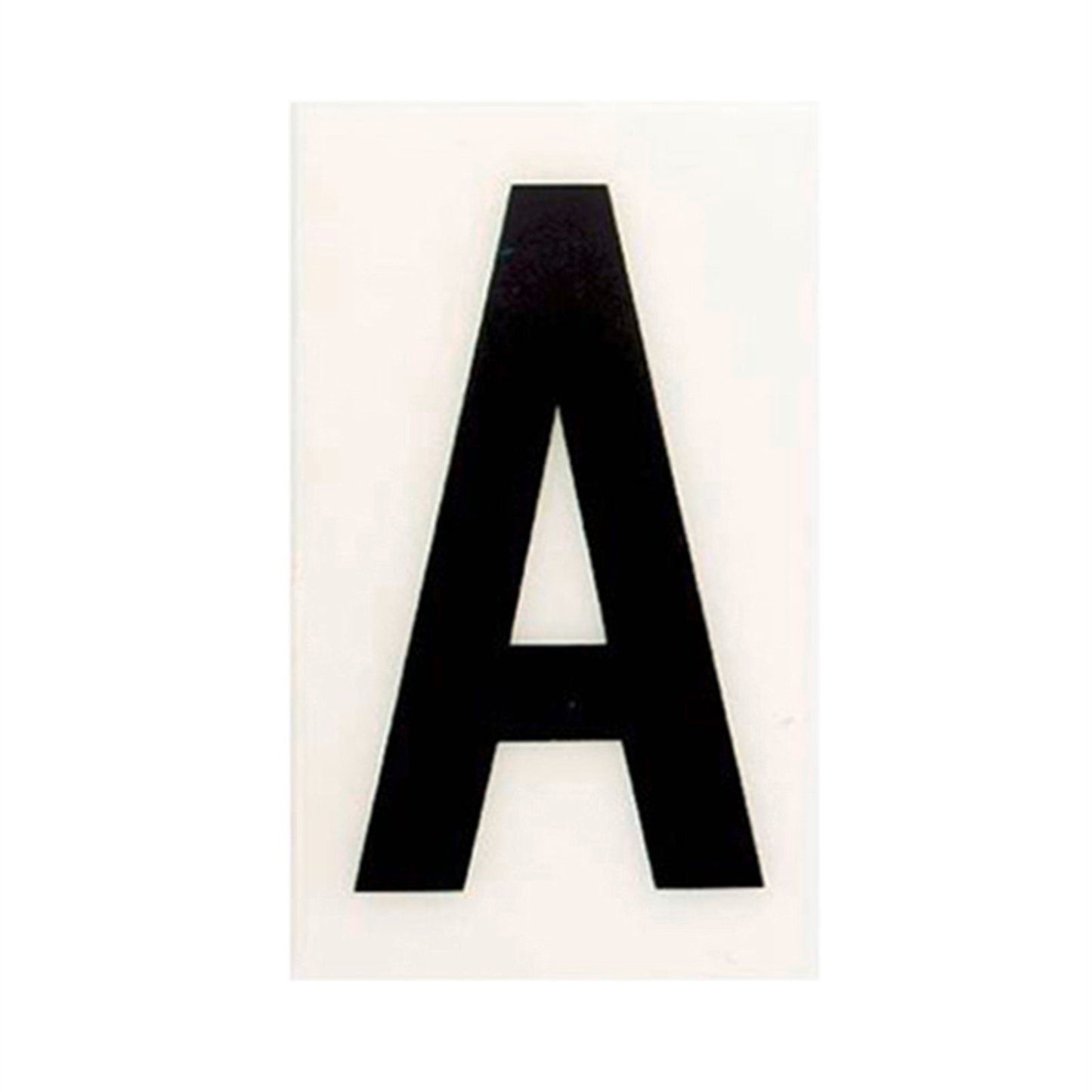 Sandleford Self Adhesive House Letter A - 85mm - White