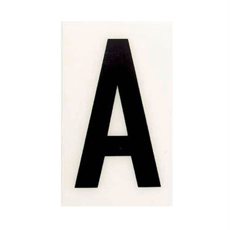 Sandleford Self Adhesive House Letter A - 85mm - White