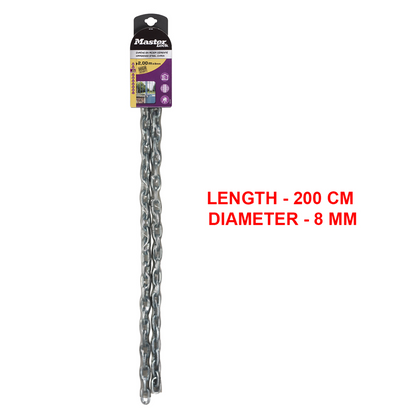 Master Lock Security Chain 8mm x 2m