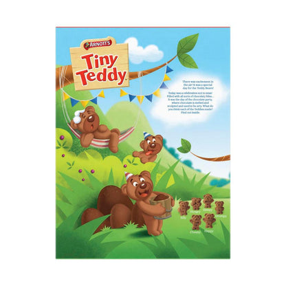 Arnott's Tiny Teddy Chocolate Multipack 8 Pack - 200g