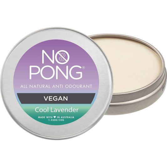 No Pong Cool Lavender Solid Deodorant 35g