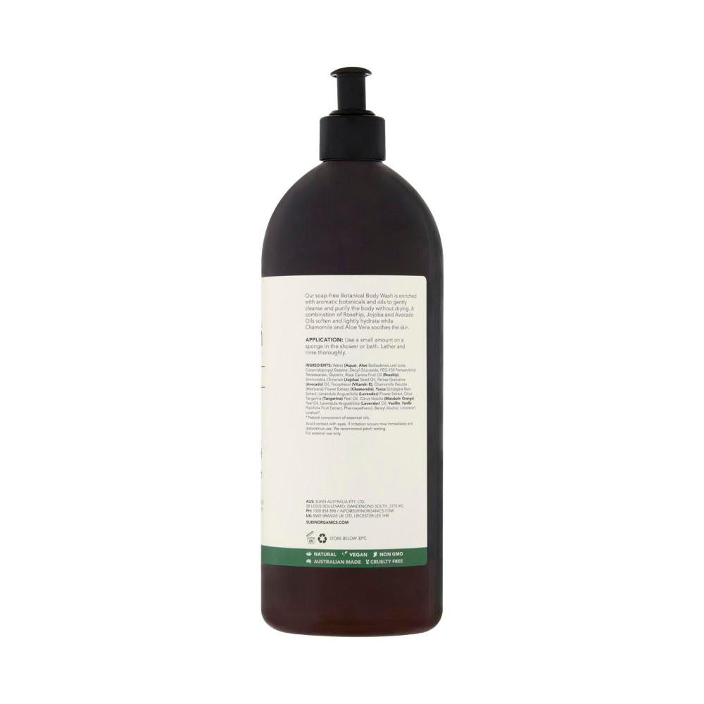 Sukin Signature Botanical Body Wash Pump - 1L