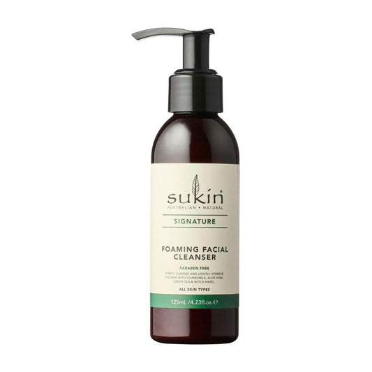 Sukin Foaming Facial eanser Pump - 125mL