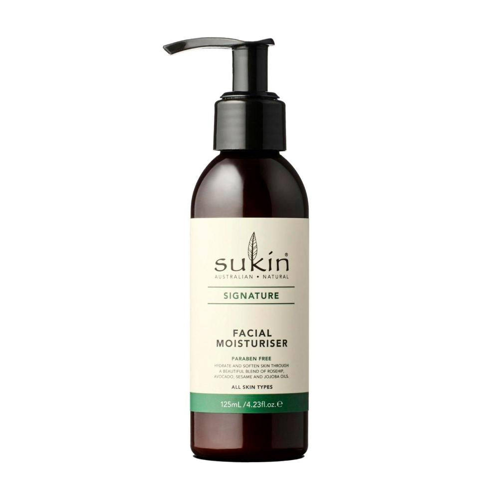 Sukin Signature Facial Moisturiser Pump - 125mL