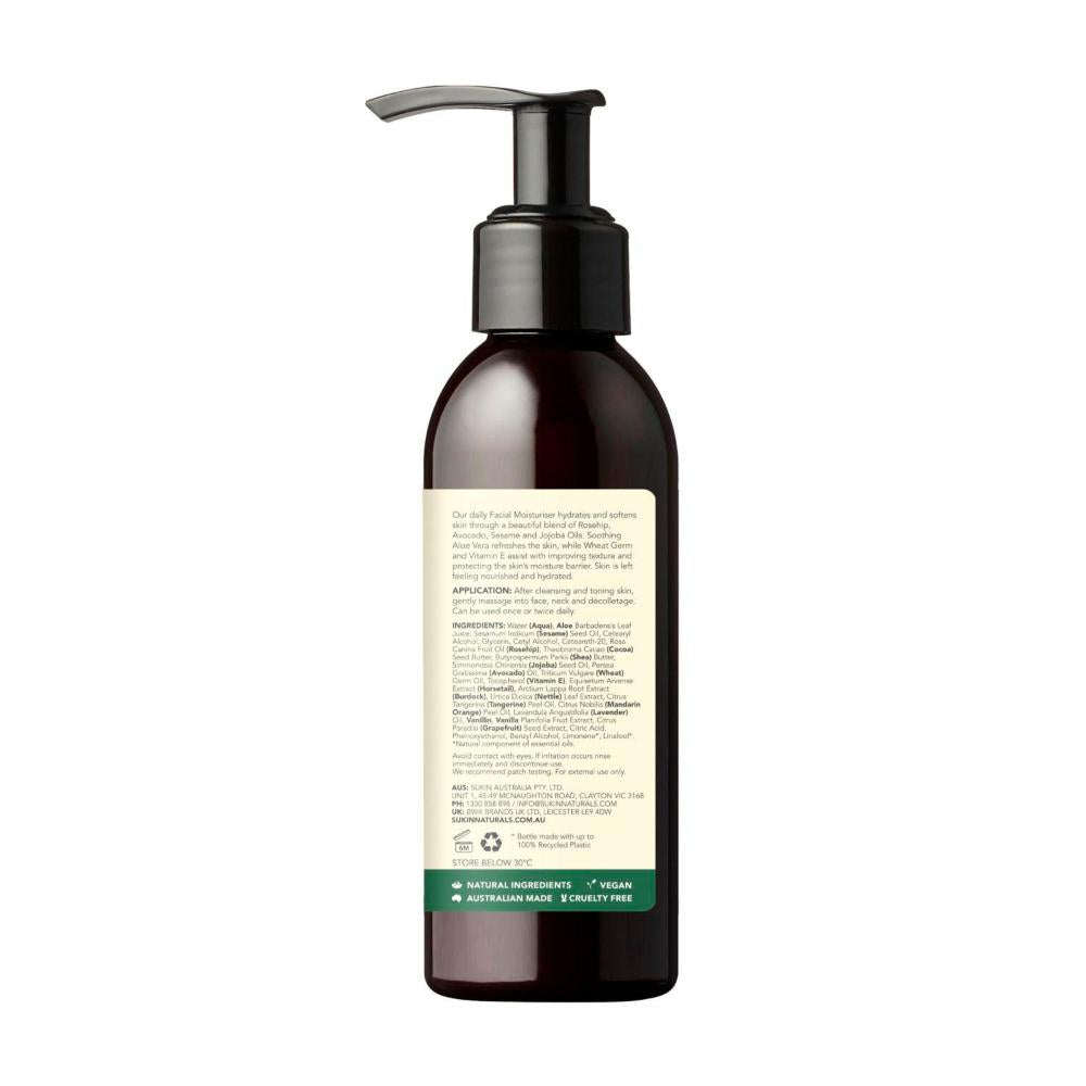 Sukin Signature Facial Moisturiser Pump - 125mL