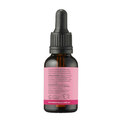 Sukin Certified Organic Rose Hip Oil - 25mL
