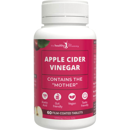 The Healthy Mummy Apple Cider Vinegar Film Coated Tablets 60 Pack