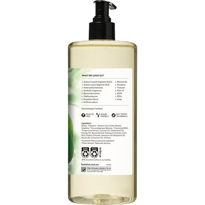 Bosisto's Body Wash Finger Lime & Coconut 1l